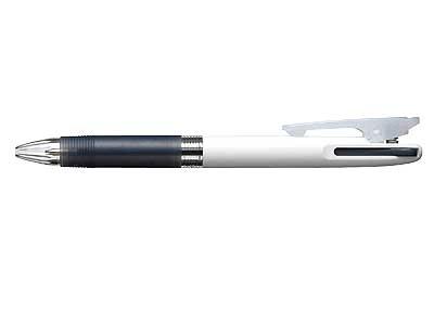 フィードリフテック2色ボールペン　白軸