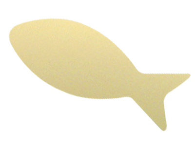ダイカット付箋紙　魚型