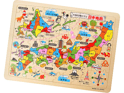 木製知育パズル 日本地図 日本製 国産ノベルティ専門サイト これいい和
